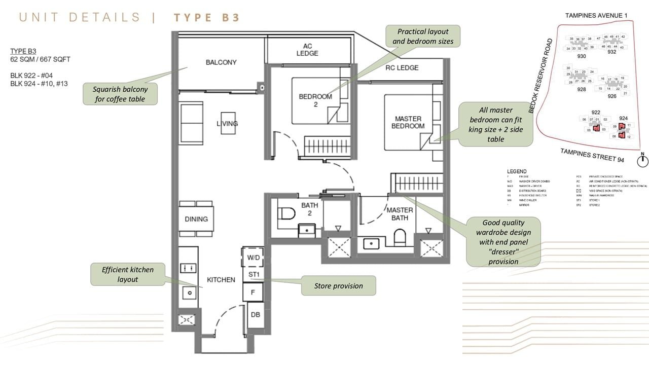 Pinery-Residences-Floor-Plan-Type-B3